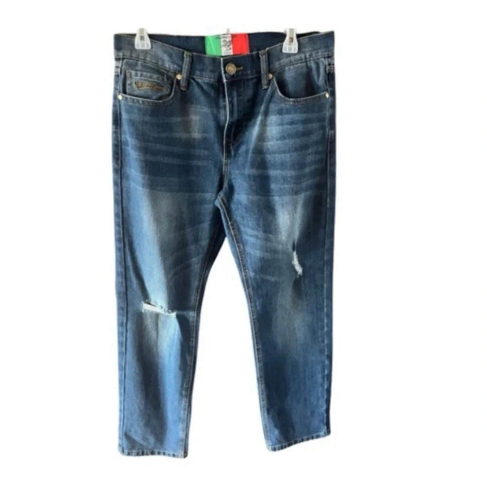 Unicorno Uomo Italia Distressed Jeans‎